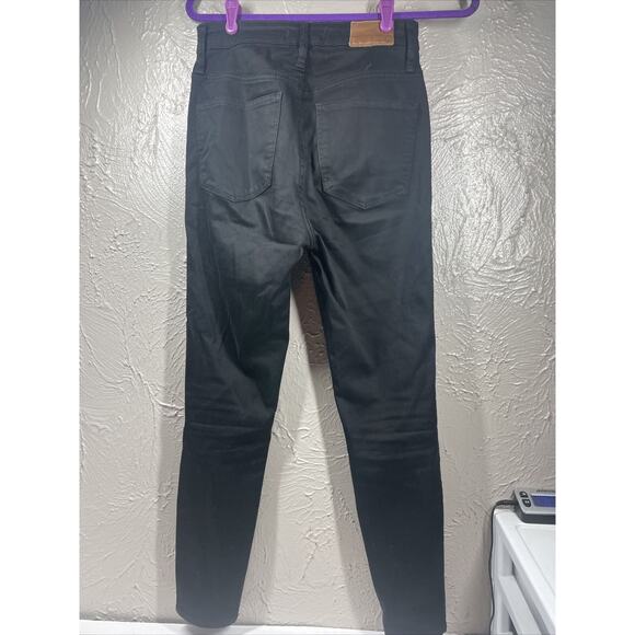 Madewell Women's Curvy High-Rise Skinny Jeans iBlack Size 28 - Picture 2 of 10